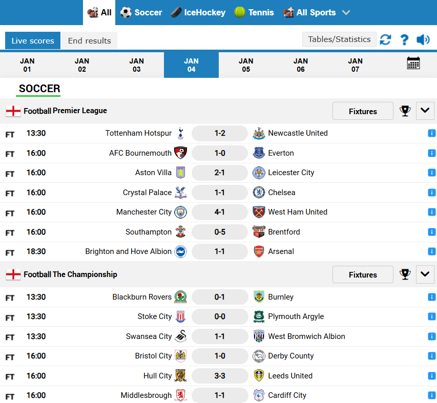 instant livescore api Intro